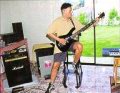 Falco rehearsing